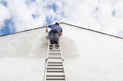 Peinture extérieure à Pluméliau-Bieuzy — façades et ravalement